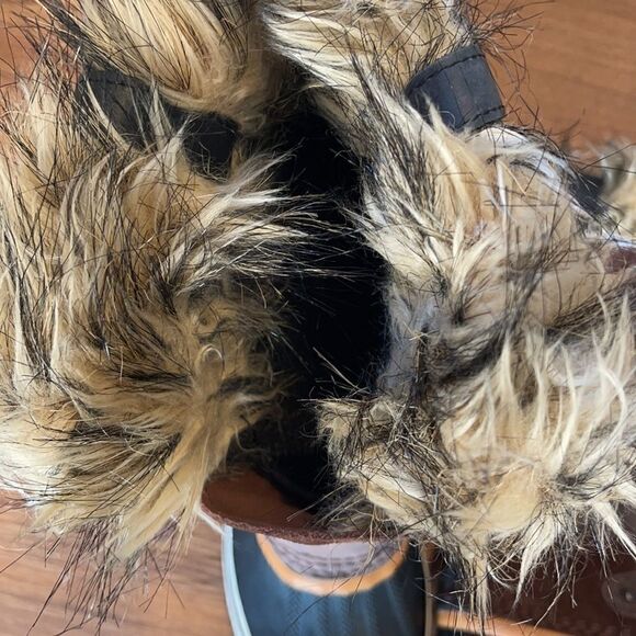 Sorel Joan Of Arctic Faux Fur-Lined Suede Boots - Picture 6 of 8